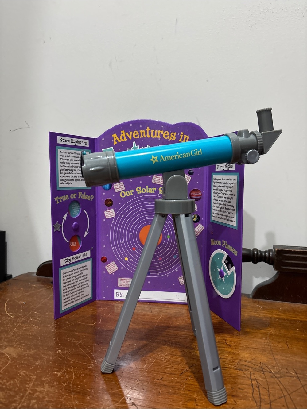 American Girl Science Fair Set